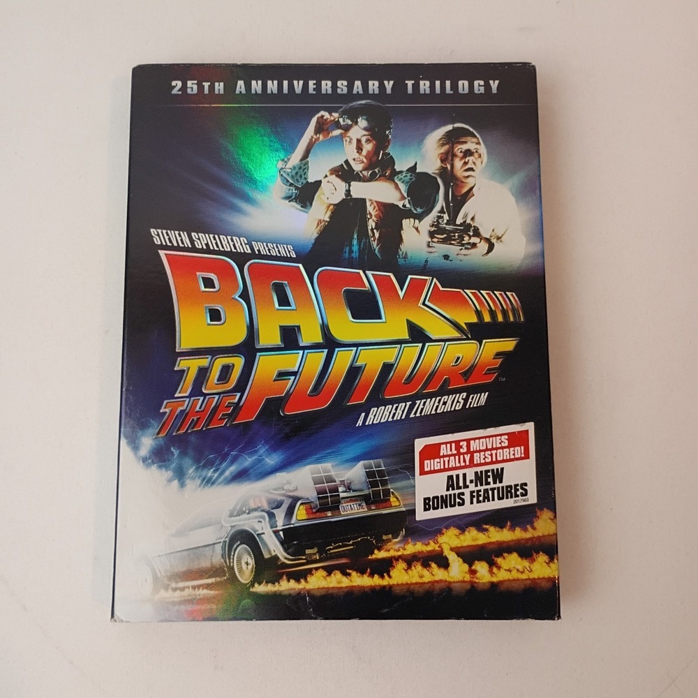 Universal Studios Back To The Future Trilogy (Blu-ray) Michael J Fox